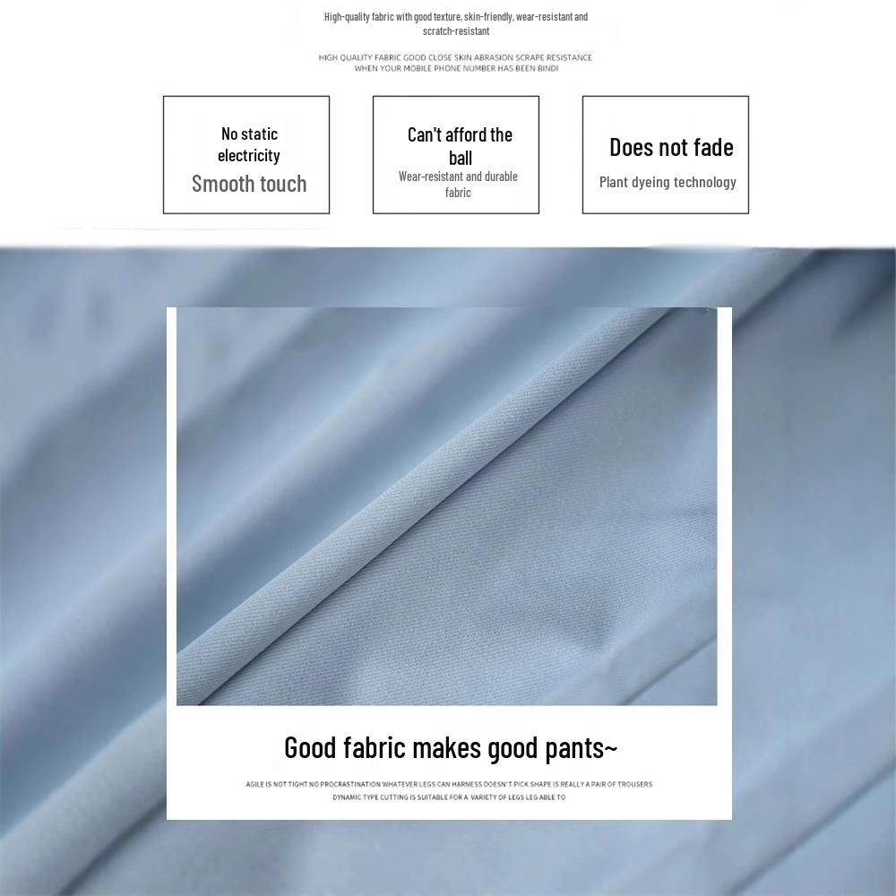 Petite High Waist Gray Wide Leg Cargo Pants for Women - Spring/Summer 145cm Length