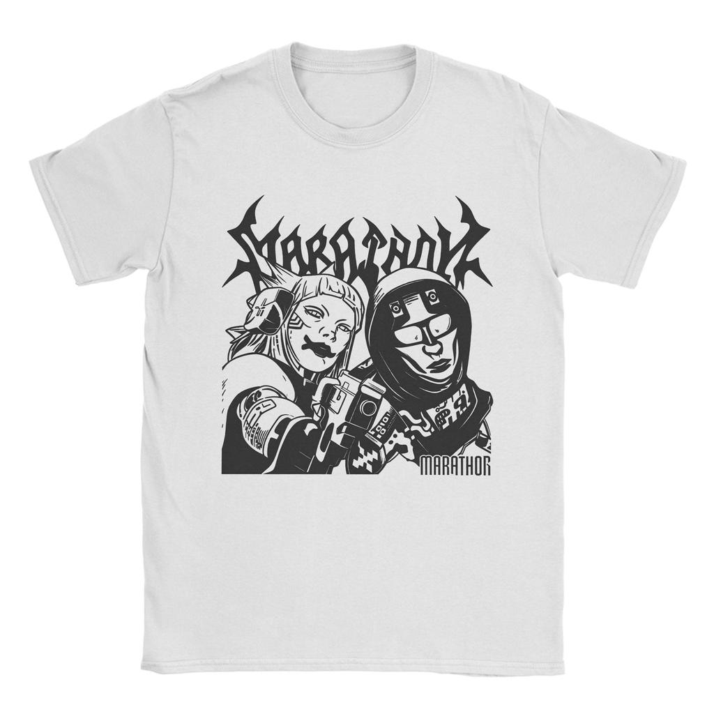 Game Marathon Graphic Printed T Shirts Unisex Women 100 Cotton Tee Shirt Clothing