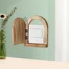 Wall Mounted Switch Protective Cover Multi-functional Door Shape Wood Switch Cover Safety Creative Electric Shock Proof Cover