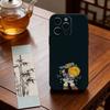 Cute Retro Rainbow Pony Phone Case For iPhone 17,16,15,14,13,12,11 Plus,Pro Max,XS,Soft Silicone Black Cover