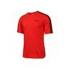 Classic 3-Stripes Training Sports Round Neck Short Sleeve T-Shirt Men Tops Red DU0444
