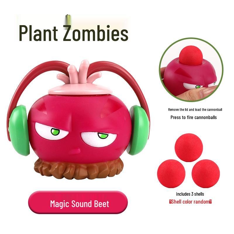 Plants vs. Zombies Toy Set: Machine Bug, Football Gun, Pea Pod, Carnivorous Plant Models