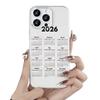 Personalized Calendar for Iphone17promax Mobile Phone Case Apple 16/14pro New 13/12/15/11