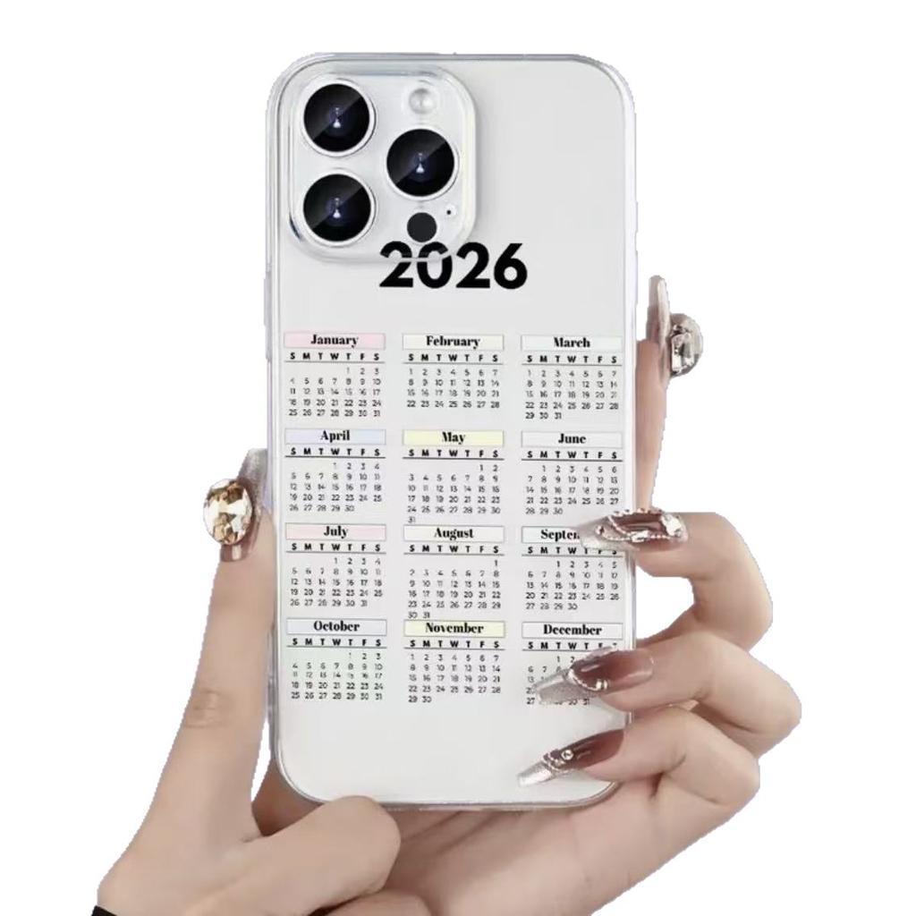 Personalized Calendar for Iphone17promax Mobile Phone Case Apple 16/14pro New 13/12/15/11