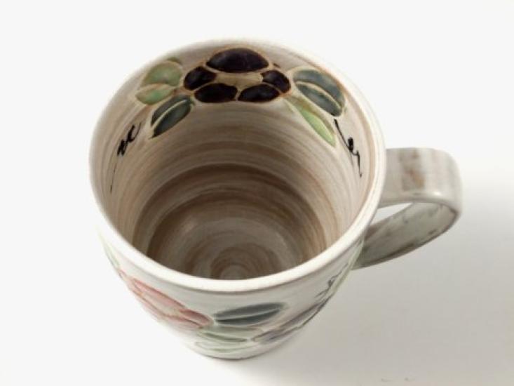 Arita Hasami Chojuro Kohiki morning glory pair of 18645 ware, kiln, design, mugs,