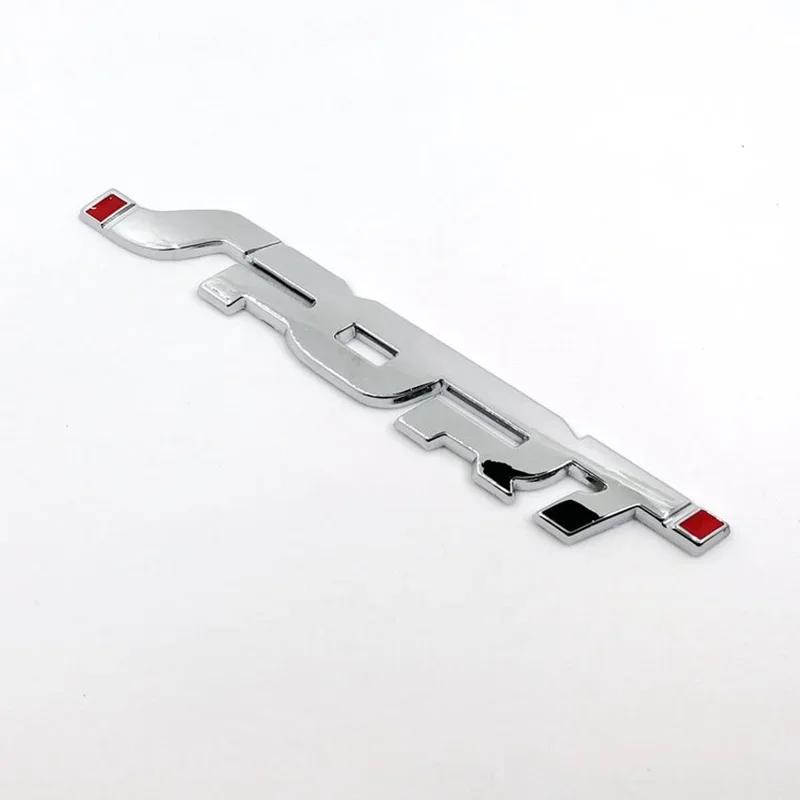 Auto Sticker Styling Metaal 3D Chroom Zwart Auto Kofferbak Racing Sport Woord Letter Logo Badge Decal Stickers Decoraties Accessoires