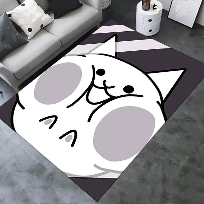 

2025 New THE BATTLE CATS Carpet Rug for Living Room Bedroom Home Sofa Decoration,Kids play Non-slip Floor Mat207 40x60cm( 15x23in )