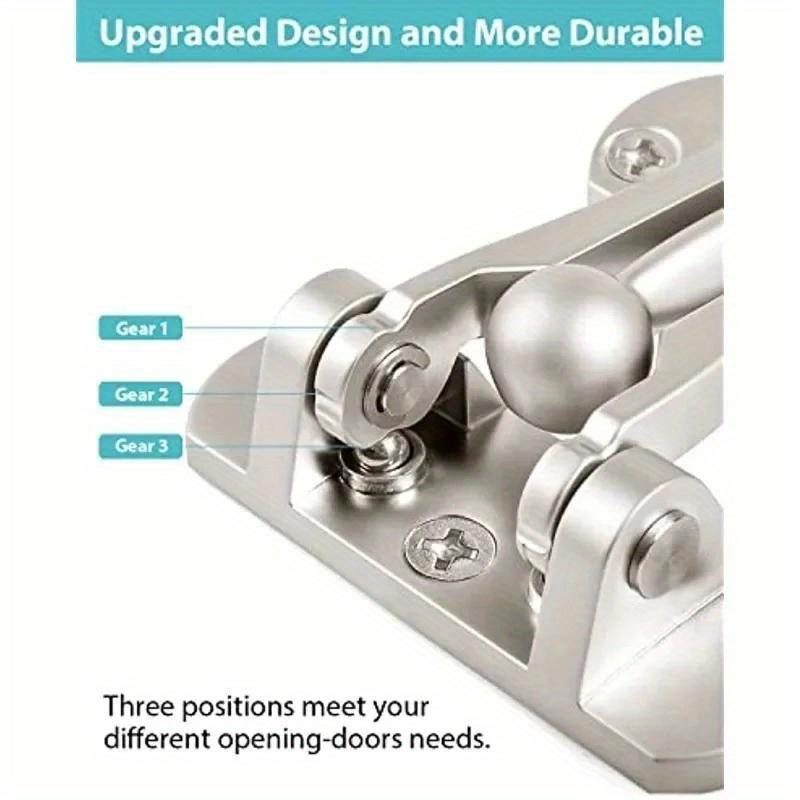 Zinc Alloy Anti-theft Buckle Door Buckle Door Bolt Door Lock Buckle Hasp Door Anti-lock Buckle Household Thickening Mute