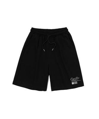CARGOBROS Lettering Logo Shorts (Black)