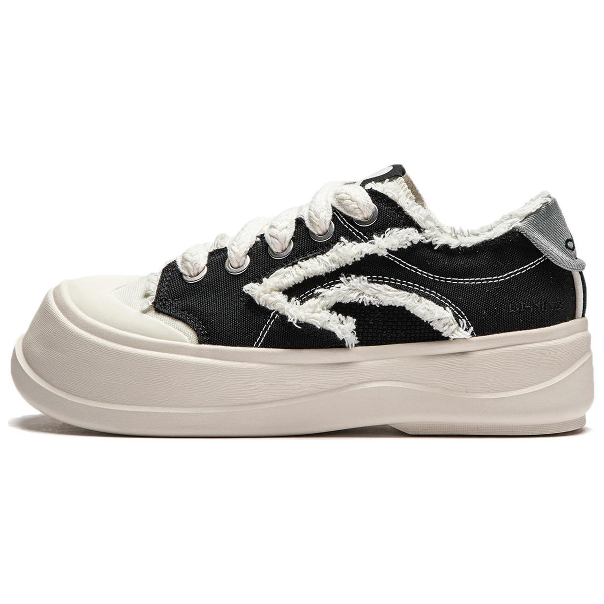 (WMNS) Li-Ning Sugar Platform Black Creamy White Women s AGCU046-1 EU 38⅓