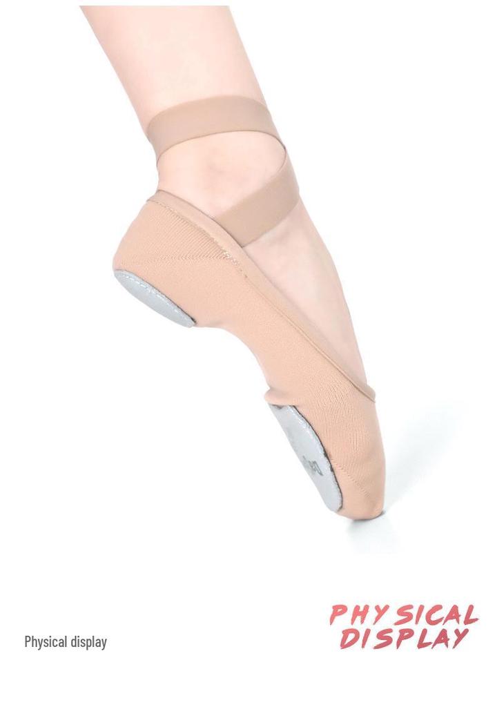 Women's Stretch Fabric Dance & Yoga Shoes: Soft Sole, Flyknit, Cat Paw, Ballet Shaping.
