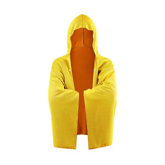 Cooling Towel Cloak Hooded Cape Beach Cool Towel Towel золотистый