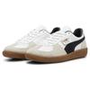 Puma Palermo Leather White Black Gum Unisex Sneakers 396464-01