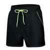 Men's Slim Fit Swim Shorts with Zipper Pocket Quick Dry Beachwear Athletic Swim Trunks for Outdoor Water Sports and Swimming
