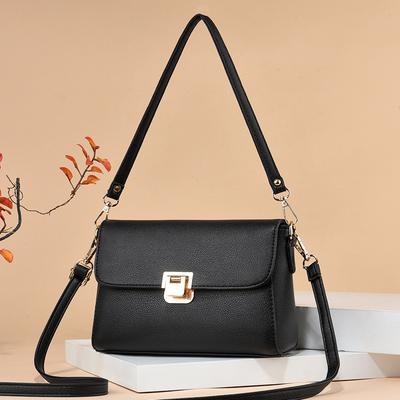 Nová Jednoduchá Atmosférická Taška Ženský Temperament Taška pro Matku Středního Věku Velká Kapacita Jednoramenná Ležérní Crossbody Taška