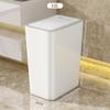 High-End Odor-Proof Plastic Trash Can with Lid for Kitchen, Bathroom, or Living Room - Large Capacity