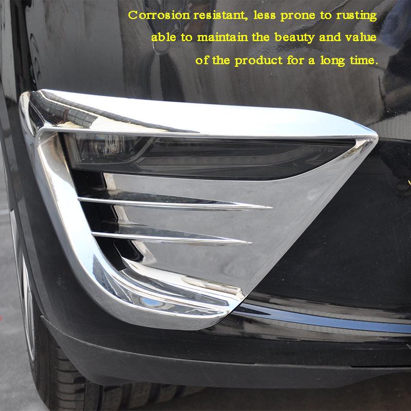 

Tesla Model Y Front Fog Light Frame Corner Protector Anti-Scratch Body Decoration