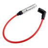 Aupoko 4Pcs Car Spark Plug Ignition Wire Cable Set for Jetta Golf Beetle 57041 09487 27588 35-77573 CH74205