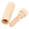 Wood Essential Oil Diffuser Cylinder Shape Sleep Helping Portable Wood Aromatherapy Diffuser