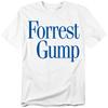 Forrest Gump - Logo - Pánské/Dámské tričko s krátkým rukávem - Bílé