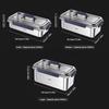316 Stainless Steel Food Storage Container Set, Airtight Leakproof Kitchen Organizer with Lids, Large Capacity Bento Box