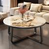 W2557 Rock Board Coffee Table Minimally Modern Small-sized Light Luxury Tea Table Combination Apartment