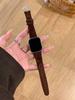 Hochwertiges Wildleder-Schlaufenband Für Apple Watch Damen 44mm 40 45 41 49 42 38 Serie 11 10 9 8 SE 7 6 5 4 3 Armband