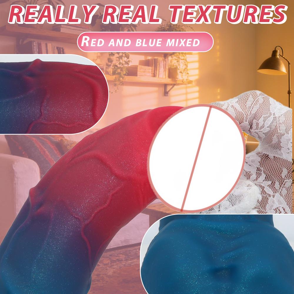 Large Realistic Soft Flesh Faux Penis Male Masturbator for Women
