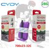 CYDY 700x23 32C TPU Inner Tubes with 45mm 65mm 85mm Ultra Light & Puncture Resistant Bicycle Inner Tube for Road Bike