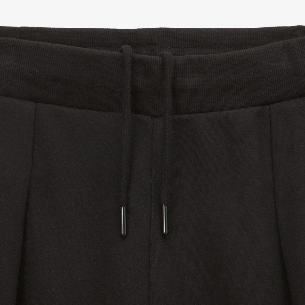 THE NORTH FACE Knitted Sweatpants Men's Black Moderate Straight Fit Pants NP6KP06J