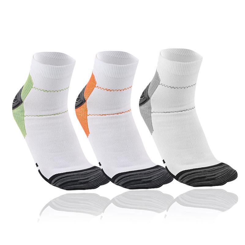 Unisex Compression Socks for Running and Plantar Fasciitis - Short Sports Socks for Men & Women