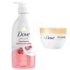 Sweet Strawberry Oat Milk Shower Gel & Body Lotion Set