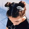 1-Piece Halloween Skeleton Hair Claw Clip Skeleton Hand Buckle Zombie Bone Claw Hair Clip Female Horror Party