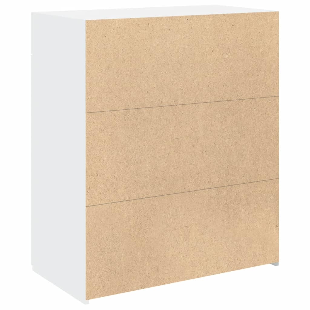Vidaxl Szafka, Biała, 80X42,5X93 Cm, Materiał Drewnopochodny
