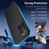 Carbon Fiber Texture Magnetic Wireless Charging Case For Samsung Galaxy M14 M33 M54 M56 Note 20 Ultra Anti-Drop Silicone Cover