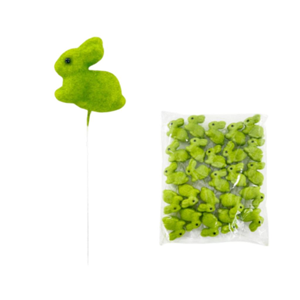 Easter Decoration Easter Egg Bunny Bouquets, Flower Arrangement Props Twirling Home Party Desktop Decoration