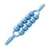 Double Row Massage Stick with Roller Muscle Sore Pain Relief Deep Tissue Relaxation Physical Therapy Leg Arm Belly Back Full Body Roller Massager