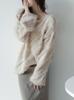 2026 Women's Baby Mohair Off-Shoulder Sweater