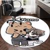 Personalized K-Kpop Team Round Chair Office Rug - Perfect for Mat, Office Chair & More - Ideal Gift for Birthdays and Holidays