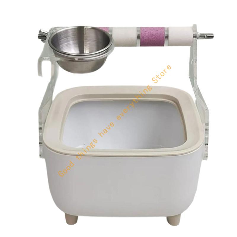 

Parrots Toilet Station Easy Defecation Bird Training Tool for Small to Large Bird 55KF