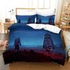 Astronaut Duvet Cover Set Galaxy Outer Space Bedding Set 3D Boys Cosmonaut Spaceman Comforter Cover Universe Planet Quilt Cover