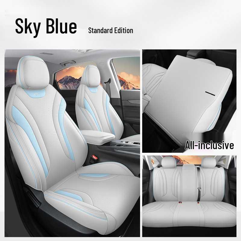 Custom Cartoon Perforated Leather Seat Covers for Geely Binyue L - Compatible with All Models