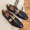 Herrenschuhe große Größe Herren neue Low-Top Britisch hohl atmungsaktiv Business Casual Mode Jugend Fuß Lederschuhe