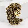 Retro Creative Medusa Brooch, Personalized Clothing Pin Versatile Accessories Corsage