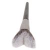 Single Makeup Brush Heart Shaped Perfect Fitting Soft Hair Face Shadowing Brush L Size