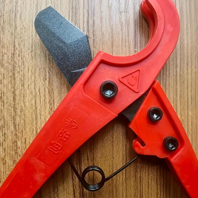 Quick-Cut PVC Pipe Cutter - Durable Aluminum & Plastic Scissors for Easy Water Pipe Trimming, Industrial Tool