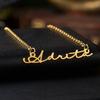 Atoztide Personalized Custom Name Necklaces for Women Stainless Steel Letter Star Heart Butterfly Pendant Choker Jewelry Gift