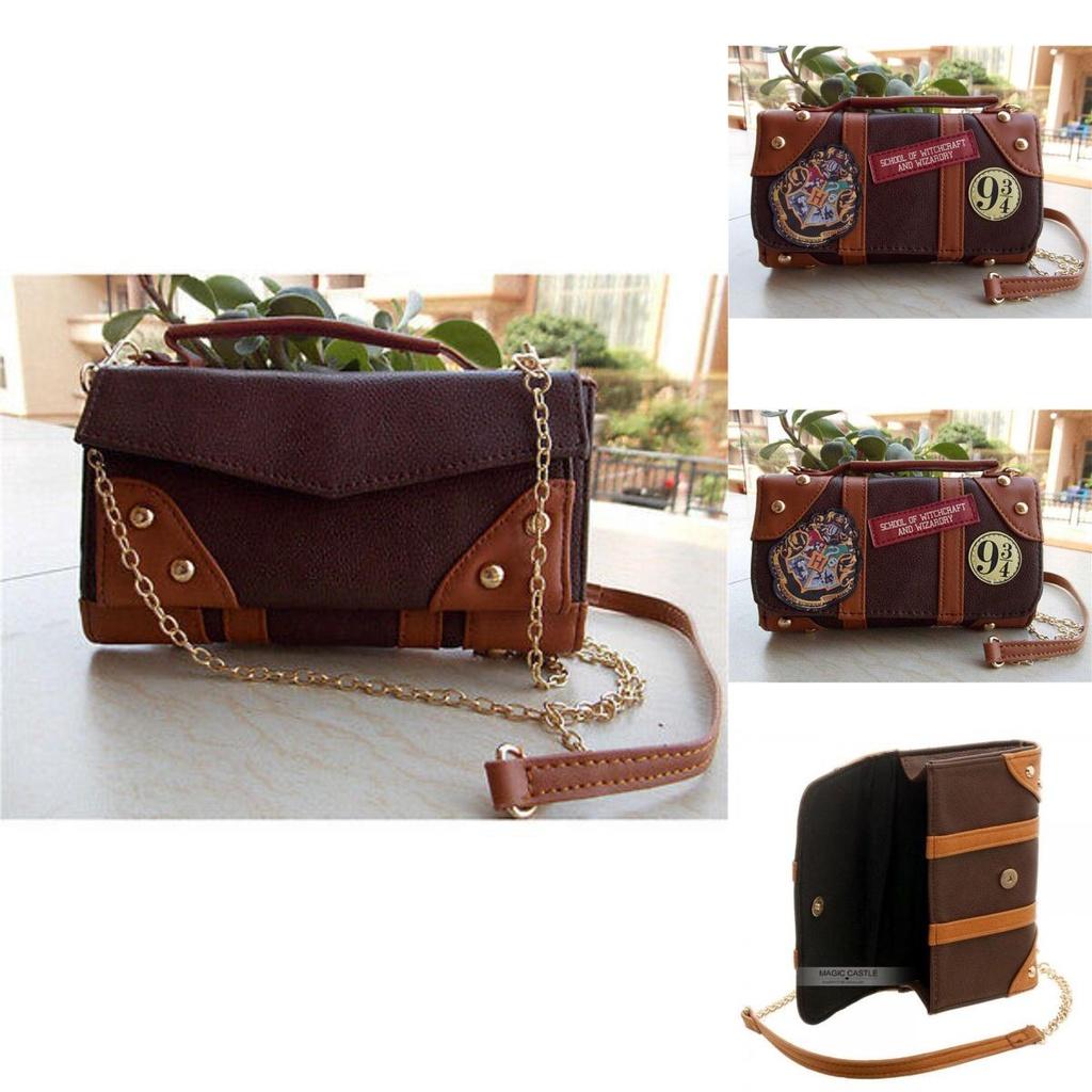 Harry Potter Hogwarts Pu School Badge Women's Handbag Tote Shoulder Bag