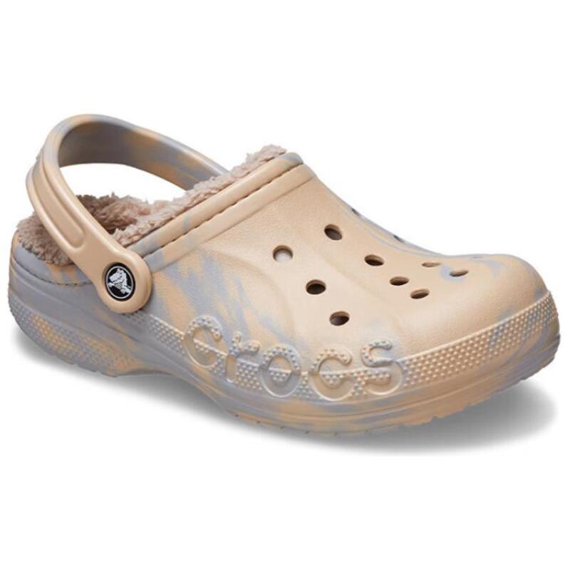 Crocs round-toe fashion hole shoes unisex tea