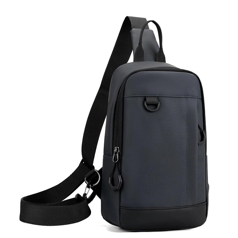 Men'S Stylish Shoulder Sling Bag - Compact Waist Pouch With Multiple Compartments (Fits Phone, Wallet & Keys) Chest Pack